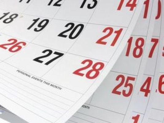 OEYC Calendar